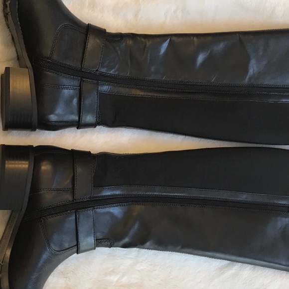 Donald J Pliner Baso Black Leather Boots - Picture 10 of 11